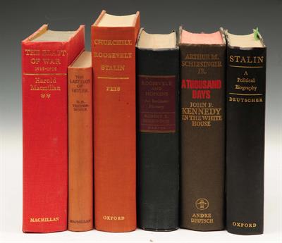 Lot 543 - 20TH CENTURY HISTORY - A collection of approximately 50 titles incl. WWII and Political biographies
