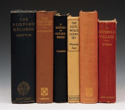 Lot 583 - Burford and The Cotswolds. A Collection of approx. 30 titles relating to the towns and villages
