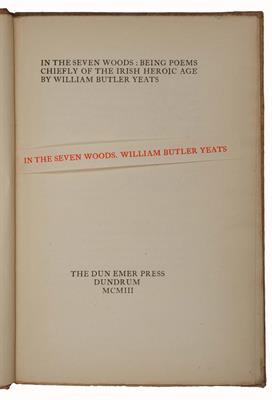 Lot 588 - YEATS
