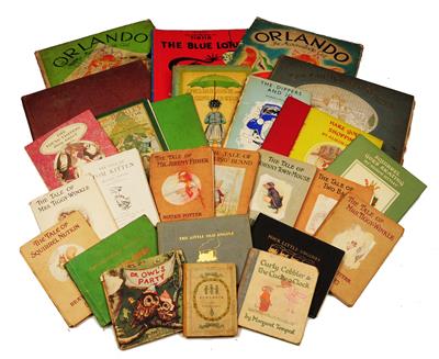 Lot 623 - A COLLECTION OF CHILDREN'S BOOKS including titles by Beatrix Potter (8)