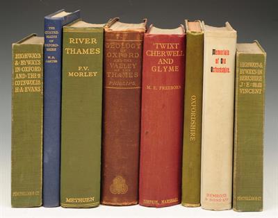 Lot 699 - OXFORDSHIRE INTEREST:  18 Books relating to the Topography and History of Oxford plus 4 vols
