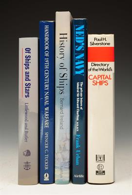 Lot 704 - NAVAL HISTORY:- A large collection of miscellaneous titles relating to the History of the British