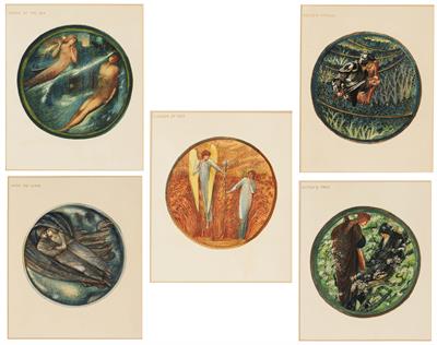 Lot 34 - HENRY PIAZZA AFTER EDWARD BURNE-JONES