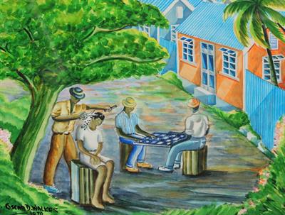 Lot 245 - OSCAR D. WALKES (20TH CENTURY BARBADOS SCHOOL)