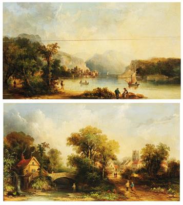 Lot 281 - ATTRIBUTED TO ALFRED PRIEST (1810-1850)