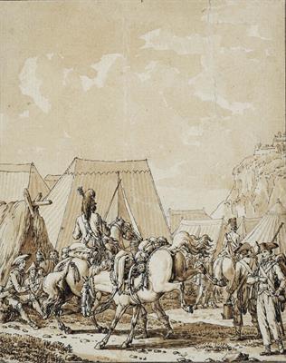 Lot 370 - ATTRIBUTED TO JACQUES FRANCOIS SWEBACH-DESFONTAINES (1769-1823)