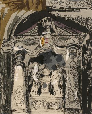 Lot 350 - John Piper (1903-1992) for David Whitehead Ltd.