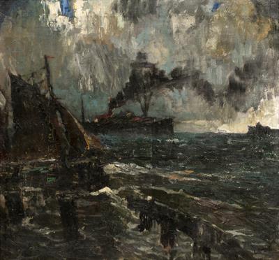 Lot 714 - Léon Londot (1878-1953)