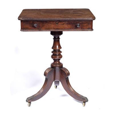 Lot 9 - Mahogany writing table