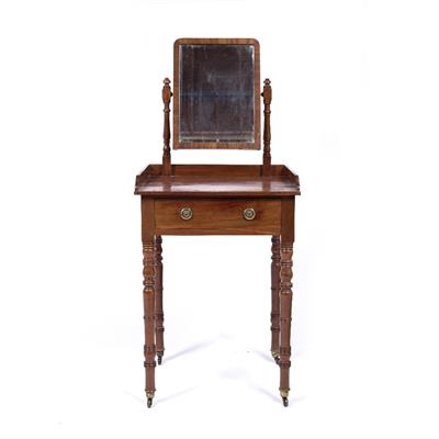 Lot 23 - Mahogany dressing table