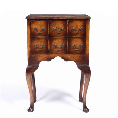 Lot 62 - Walnut side chest