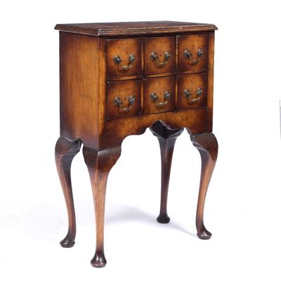 Lot 62 - Walnut side chest