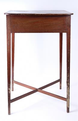 Lot 85 - Mahogany side table