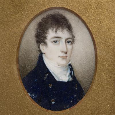 Lot 99 - Miniature portrait