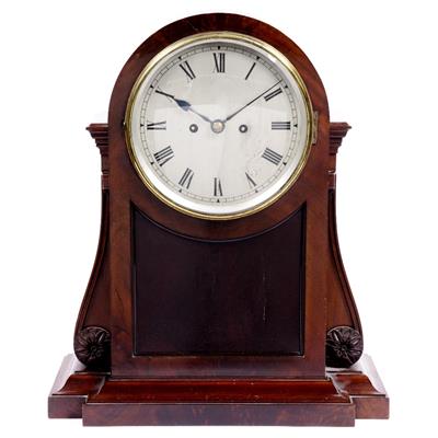 Lot 124 - Large bracket clock