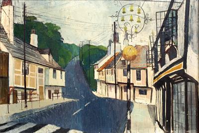 Lot 188 - Village scene