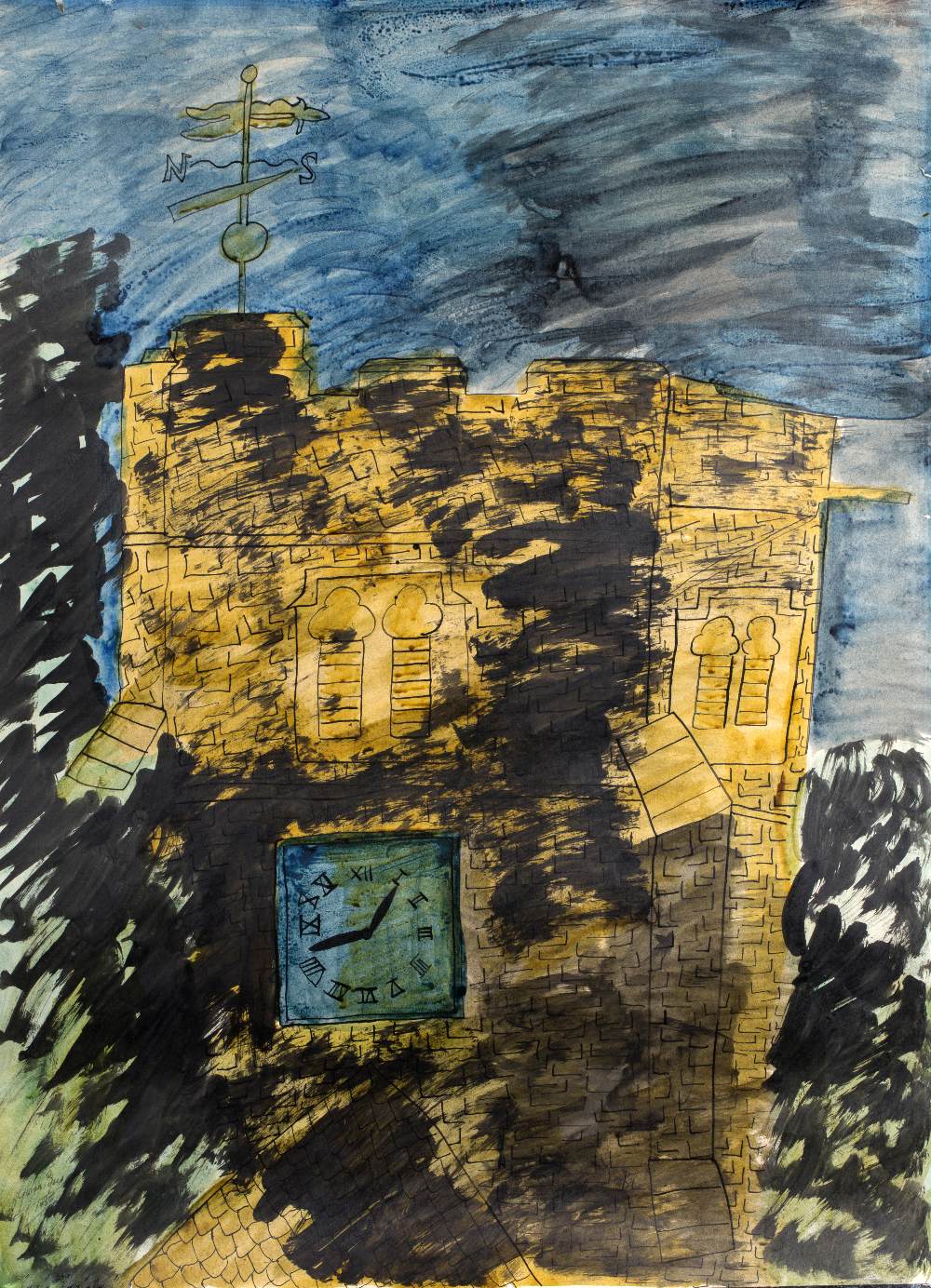Lot 192 - In the style of John Piper