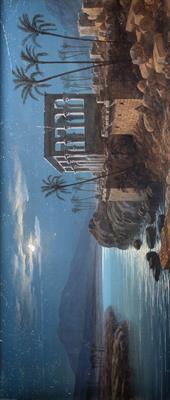 Lot 217 - Egyptian landscape
