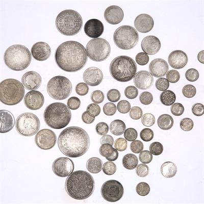 Lot 245 - Mixed lot of coins