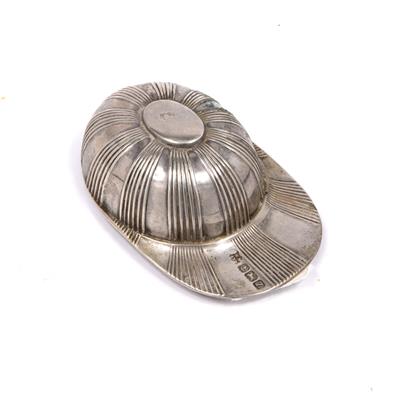 Lot 302 - Silver caddy spoon