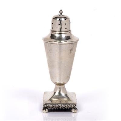 Lot 366 - Silver sugar sifter