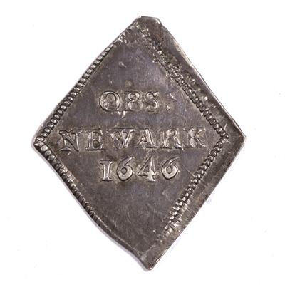 Lot 397 - Newark Siege Silver Sixpence