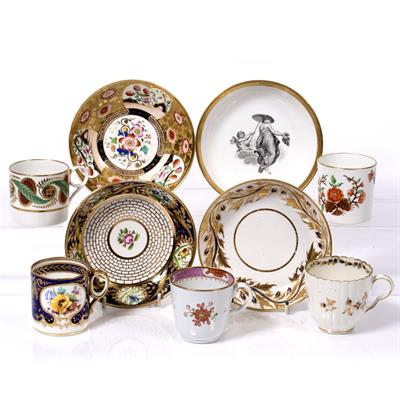Lot 453 - Group of English porcelain