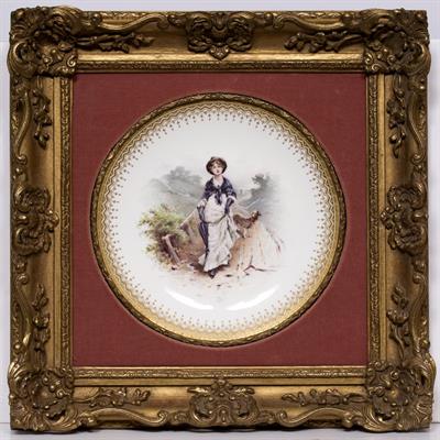 Lot 470 - Four Minton plates