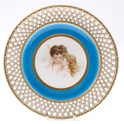 Lot 506 - Minton cabinet plate
