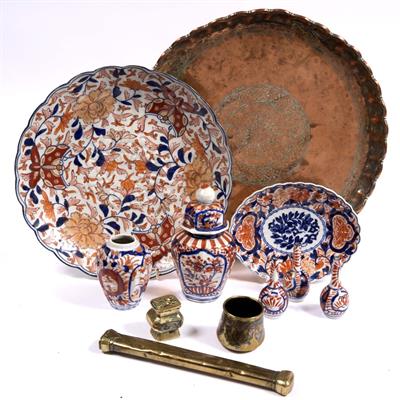 Lot 540 - Islamic copper tray