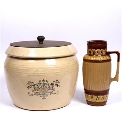 Lot 558 - Doulton stoneware large jug