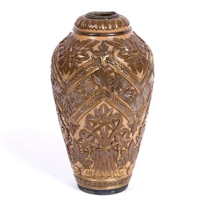 Lot 574 - Doulton Lambeth stoneware vase