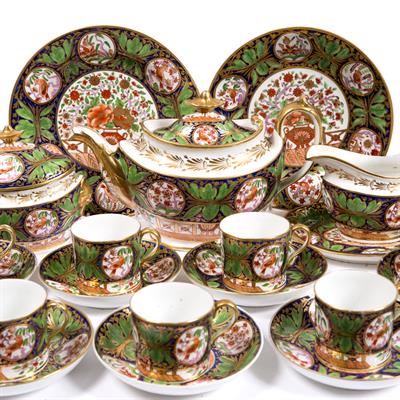Lot 587 - Coalport John Rose tea set
