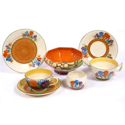 Lot 595 - Clarice Cliff bowl