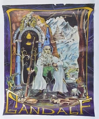 Lot 464 - Gandalf silkscreen poster