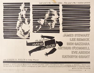 Lot 478 - Otto Preminger's  - Anatomy of a Murder