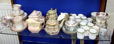 Lot 75 - A COLLECTION OF VARIOUS TEA WARES