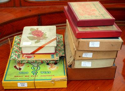 Lot 116 - A COLLECTION OF VINTAGE PUZZLES to include Stratford-upon-Avon Harvard House