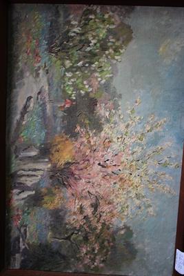 Lot 263B - FRED STUBBINGS 'BLOSSOM AT RUSHYMEAD'