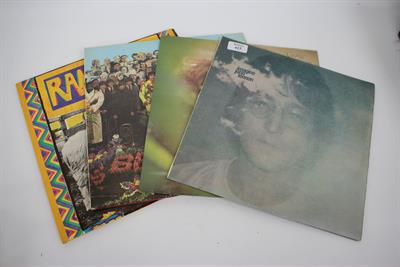 Lot 415 - FIVE BEATLES AND RELATED LP'S to include Sergeant Peppers Lonely Hearts Club Band