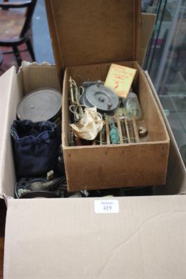 Lot 419 - A QUANTITY OF VINTAGE FISHING TACKLE
