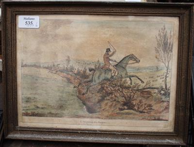 Lot 535 - A SET OF SIX LATE 19TH CENTURY HUNTING PRINTS published by H Humphrey