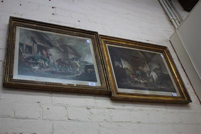 Lot 539 - TWO ANTIQUE GEORGE MORLAND PRINTS