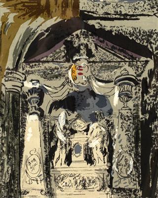 Lot 438 - John Piper (1903-1992) for David Whitehead Ltd