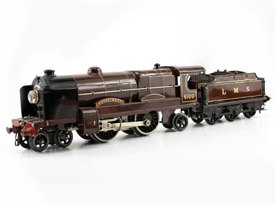 Lot 5 - A HORNBY 'O' GAUGE 4-4-2 LMS LOCOMOTIVE