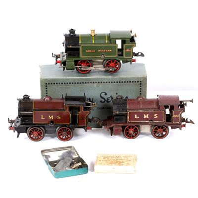 Lot 81 - A COLLECTION OF HORNBY SERIES 'O' GAUGE LOCOMOTIVES