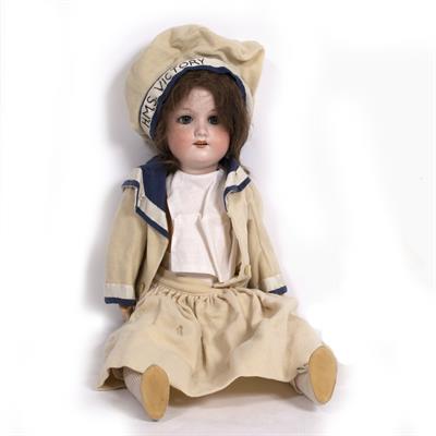 Lot 88 - A VINTAGE ARMANDE MARSEILLE GERMAN DOLL