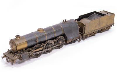 Lot 93 - A PART BUILT 2 1/2 GAUGE SCALE MODEL STEAM LOCOMOTIVE"