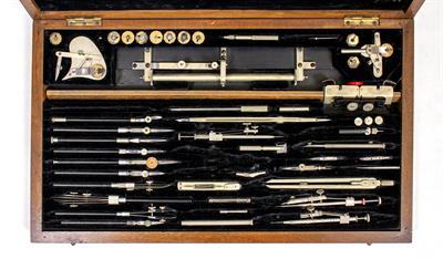 Lot 132 - A RICHTER & CO TECHNICAL DRAWING INSTRUMENT SET