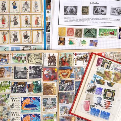 Lot 151 - A COLLECTION OF GB AND WORLD STAMPS